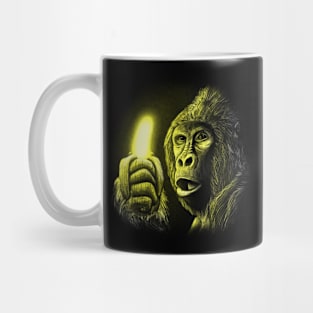 Gorilla Enlightened Gaze Mug